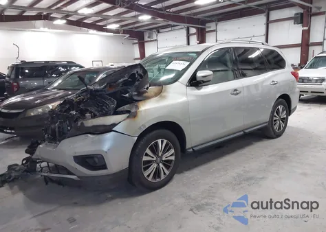 2017 Nissan Pathfinder Sv from USA, damaged, VIN 5N1DR2MN6HC665483